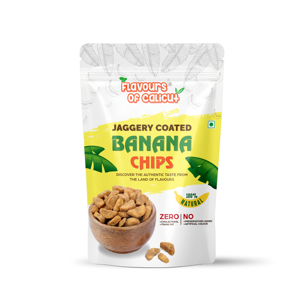 Jaggery Coated Banana Chips (150g)
