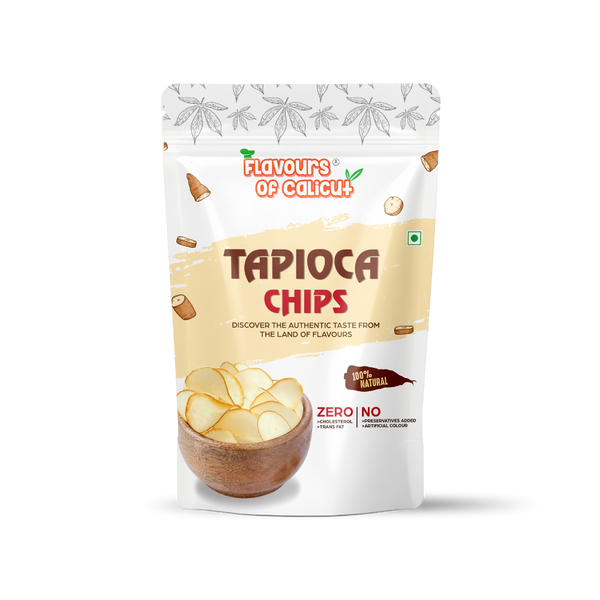 Kerala Tapioca Chips - Salted Wafers (60g)