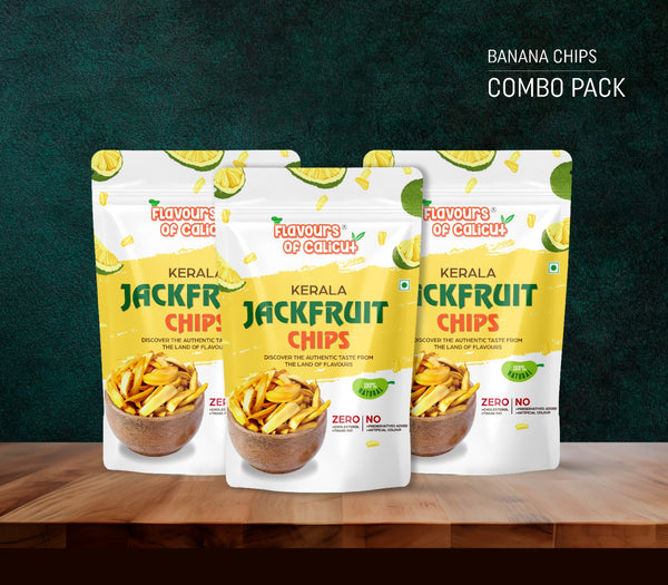 Jackfruit (Chakka) Chips Pack of 3 (3x 150g)