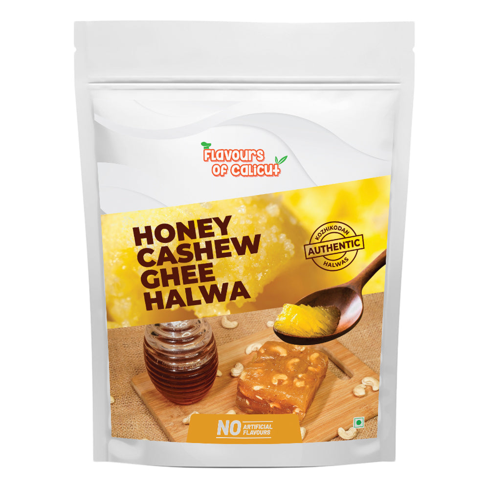 Honey Cashew Ghee Halwa