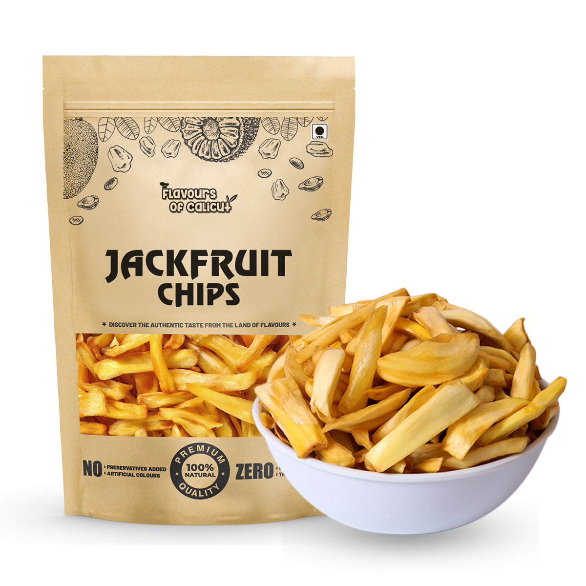 Kerala Jackfruit (Chakka) Chips