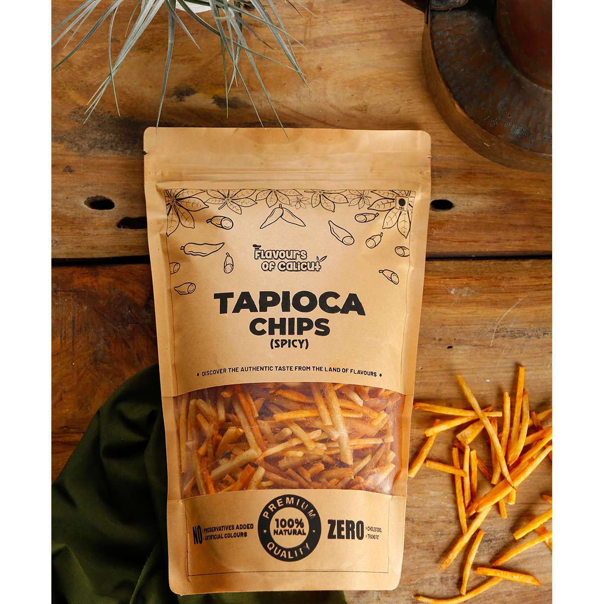 Kerala Tapioca (Kappa) Chips