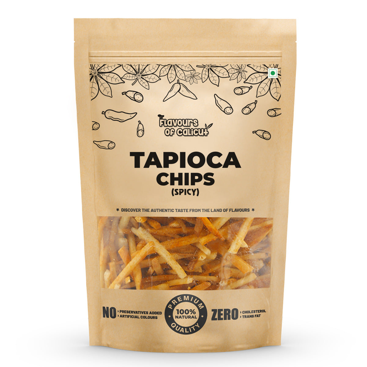 Kerala Tapioca (Kappa) Chips
